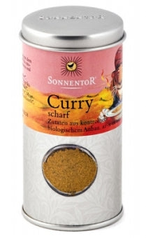 Bio Curry Zubereitung scharf, 45 g - YOGISHOP