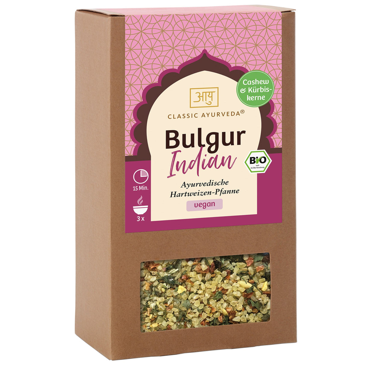 Organic Ayurvedic Bulgur Indian, 240 g