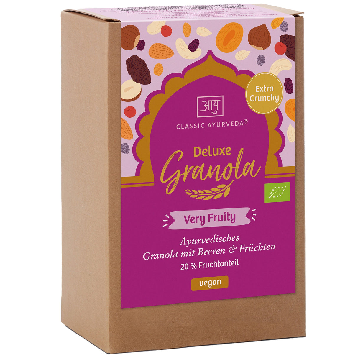 Organic Deluxe Granola Very Fruity, 320 g