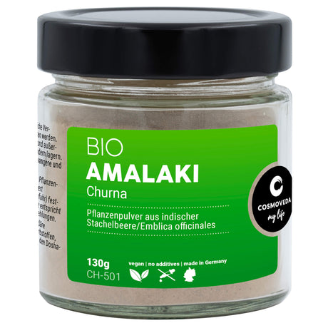 Bio Amalaki Churna (Amla fein vermahlen), 130 g - All-Bio Naturkost