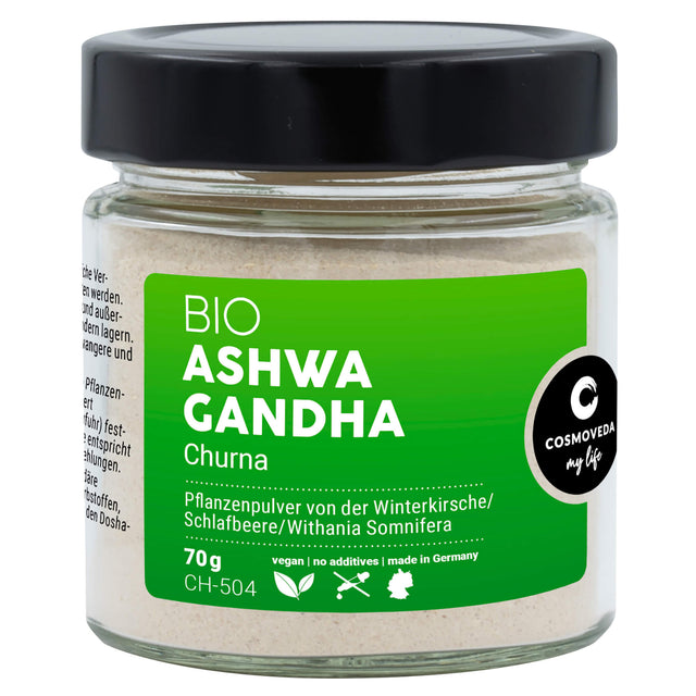 Bio Ashwagandha Churna, 70 g - YOGISHOP