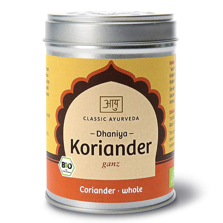 Bio Koriander (ganz), 60 g - YOGISHOP