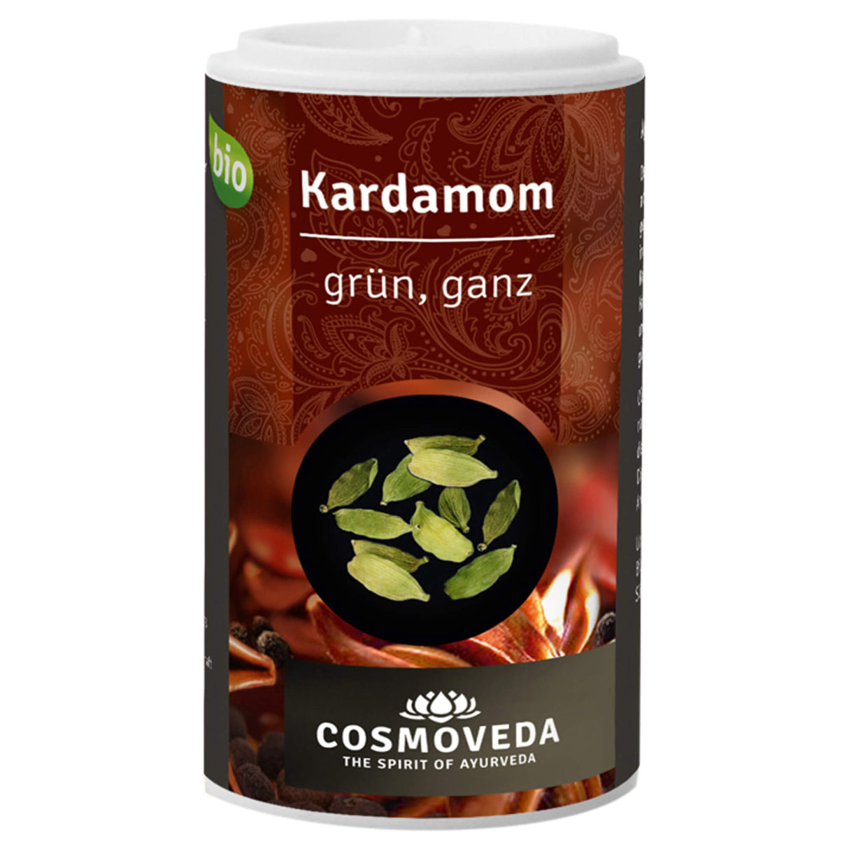 Bio Kardamom grün ganz, 20 g - YOGISHOP