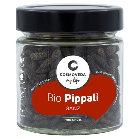 Bio Pippali (langer Pfeffer) - ganz, 100 g - YOGISHOP