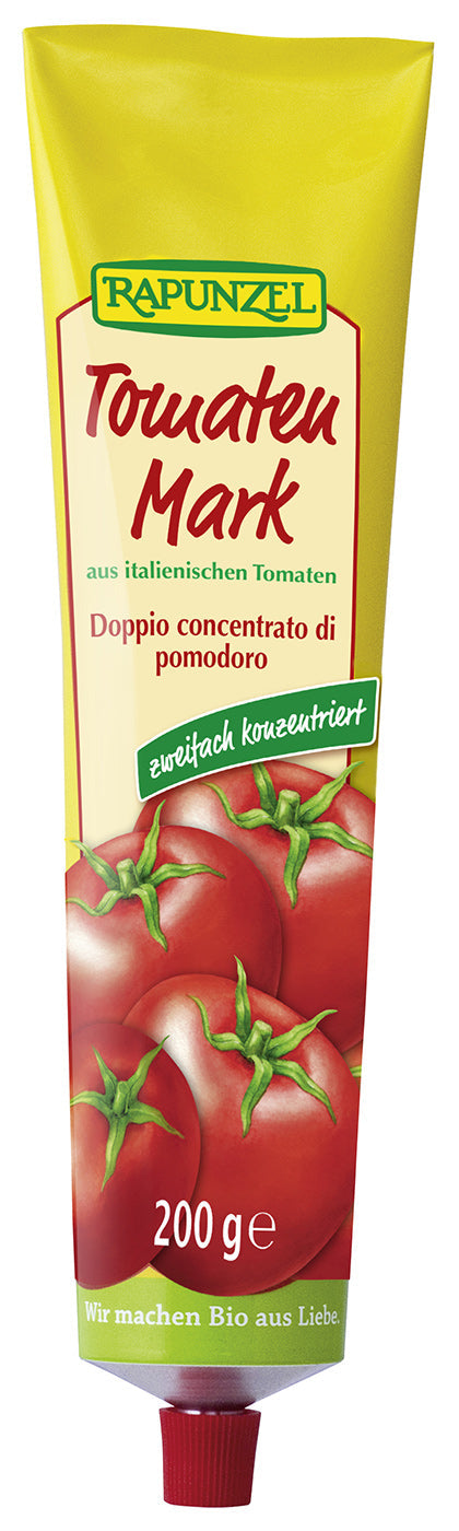 Bio Tomatenmark 28% Tr.M. in der Tube, 200 g - YOGISHOP