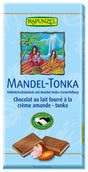 Bio Vollmilch Schokolade Mandel-Tonka, 100 g