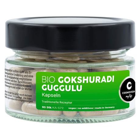 Bio Gokshuradi Guggulu, 80 Kapseln - All-Bio Naturkost