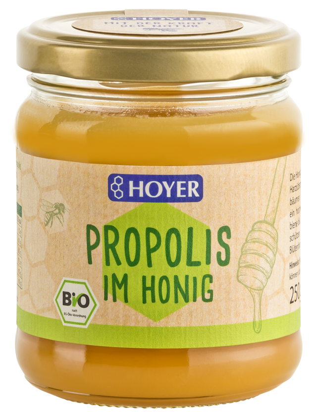 Bio Propolis im Honig, 250 g - YOGISHOP