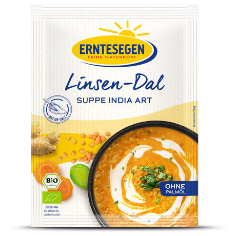 Bio Linsen-Dal Suppe India Art, 65 g - YOGISHOP