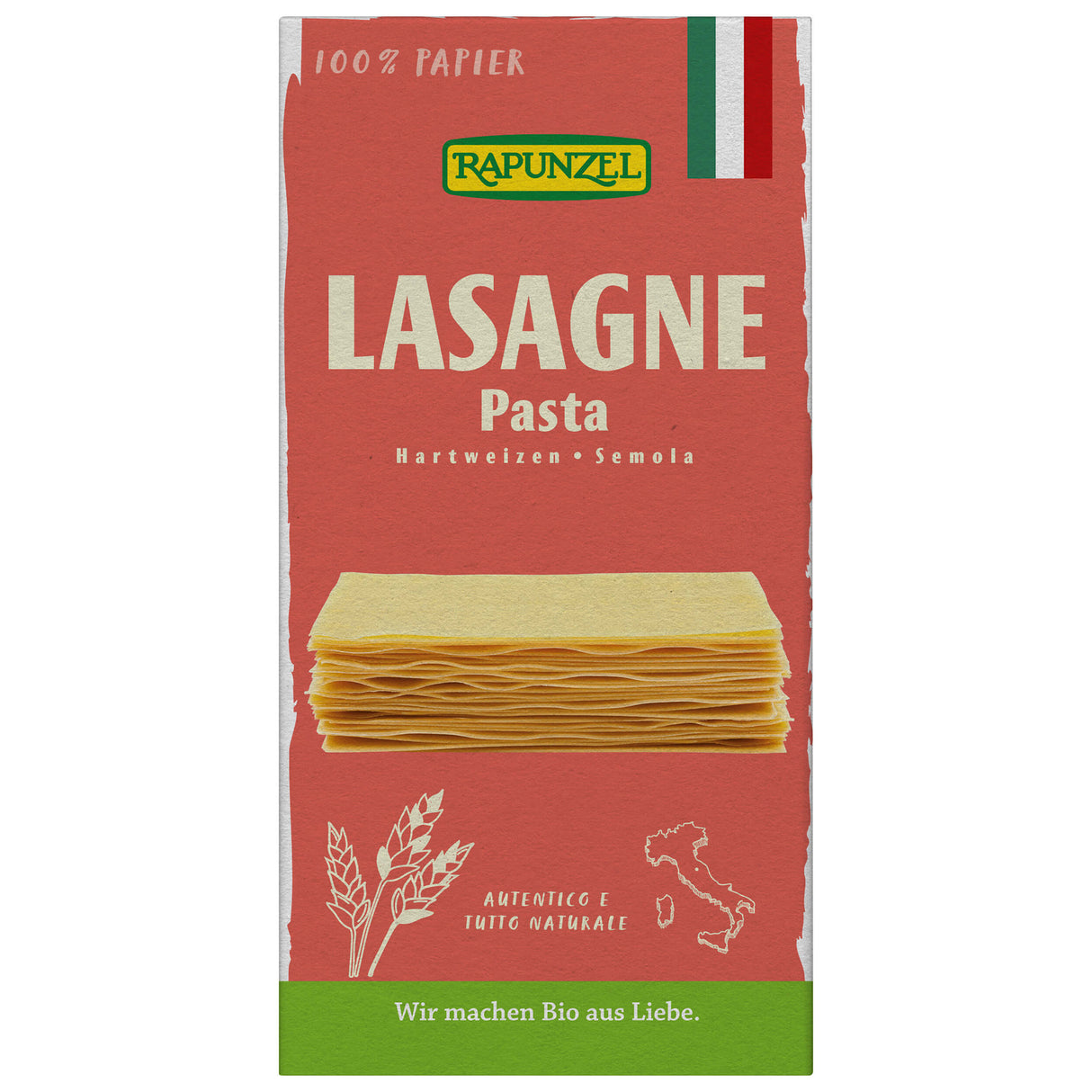 Bio Lasagne-Platten Semola, 250 g