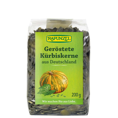 Bio Kürbiskerne geröstet, 200 g - YOGISHOP