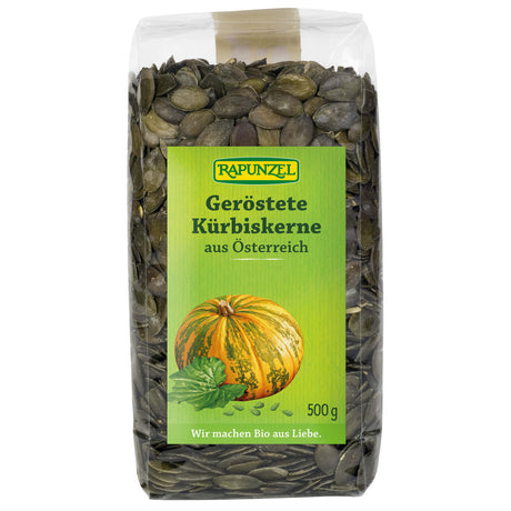 Bio Kürbiskerne geröstet, 500 g - YOGISHOP