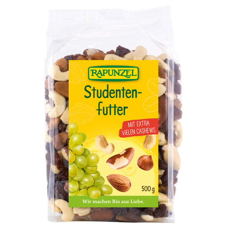 Bio Studentenfutter mit Sultaninen, 500 g - YOGISHOP