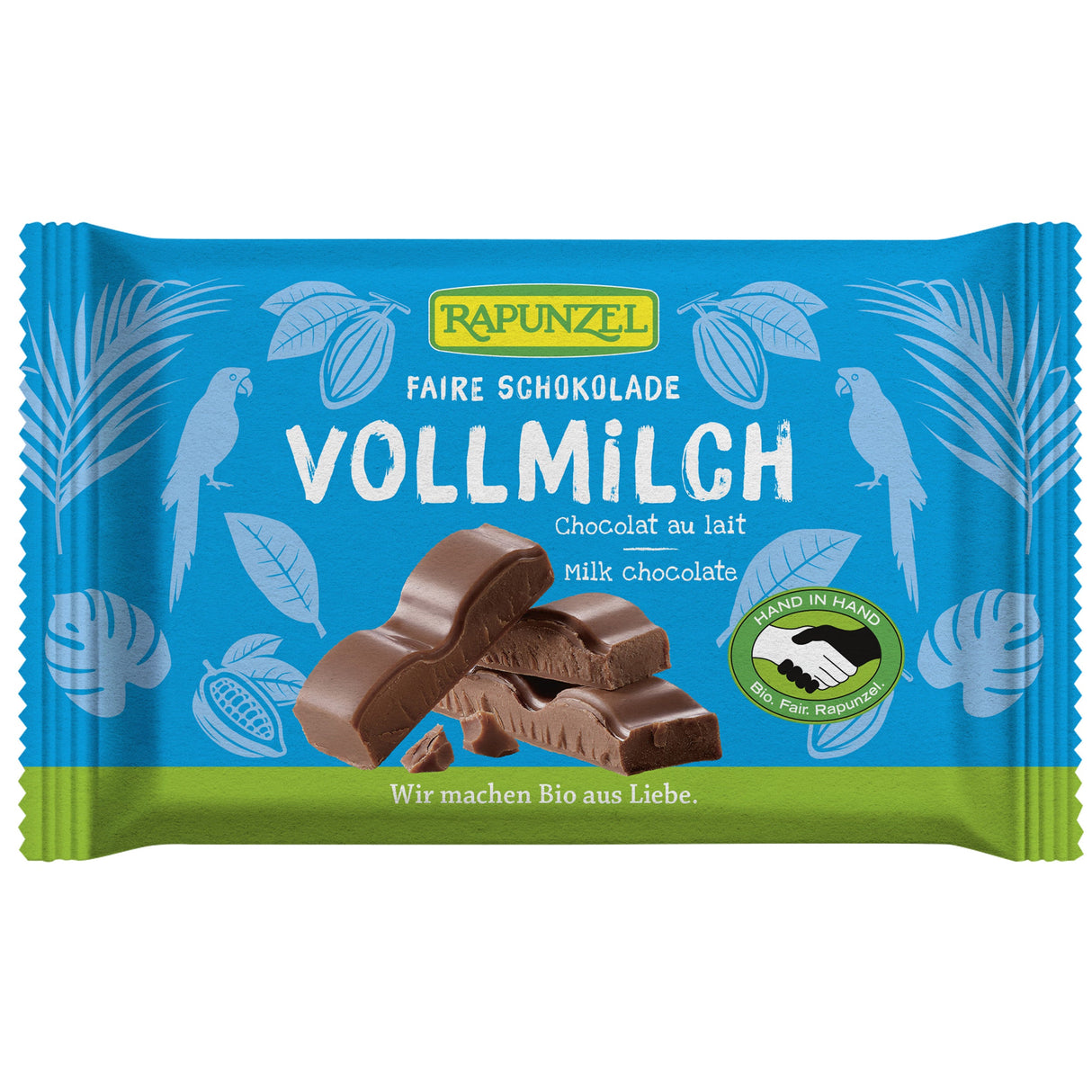 Bio Vollmilch Schokolade, 100 g