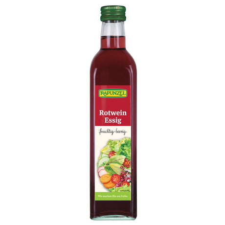 Bio Rotweinessig, 500 ml - YOGISHOP