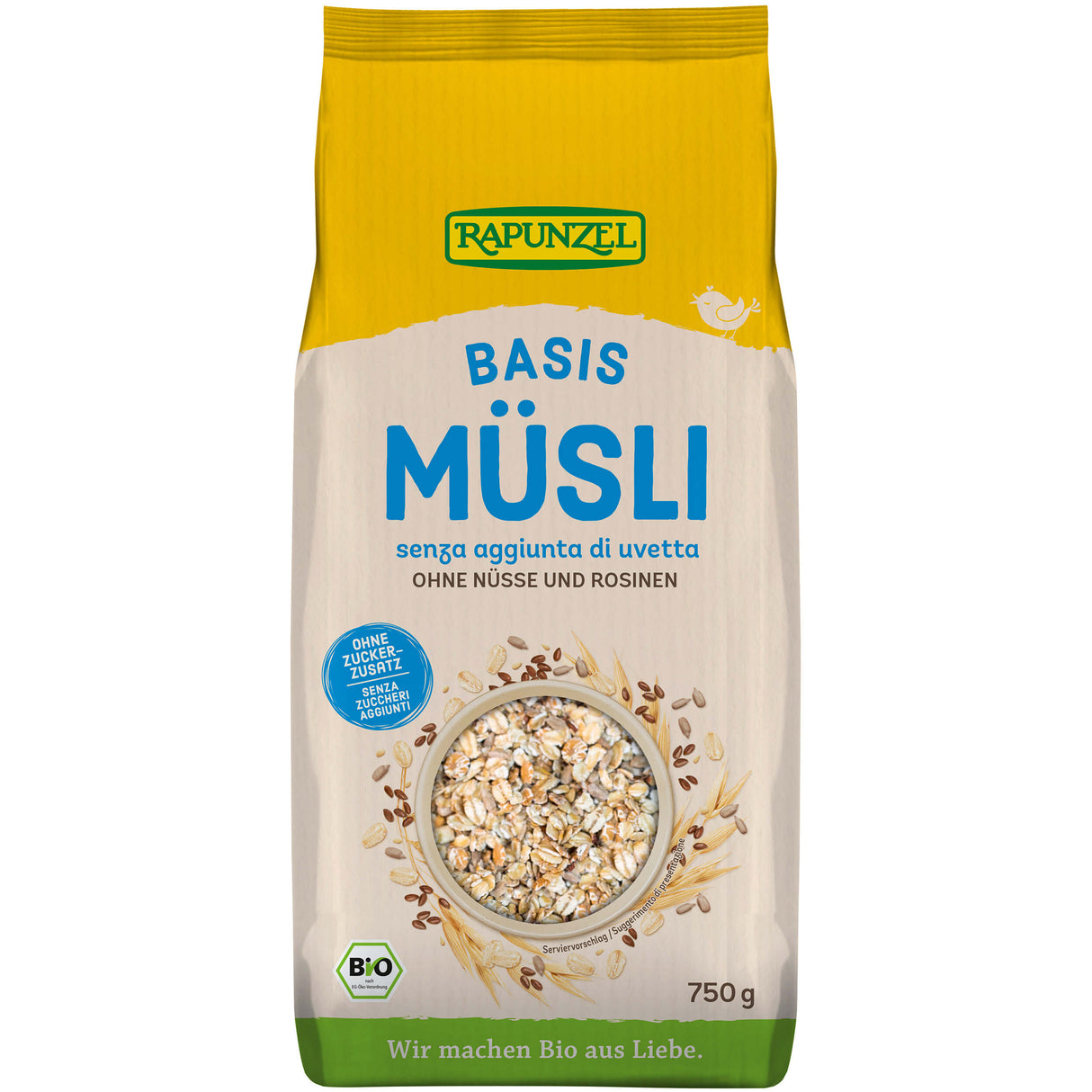 Bio Basis Müsli, 750 g - YOGISHOP