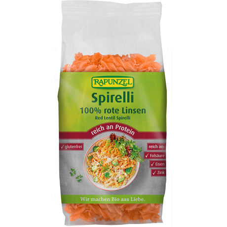 Bio Spirelli - 100% rote Linsen, 300 g - YOGISHOP