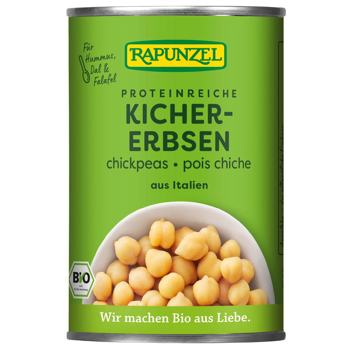 Bio Kichererbsen in der Dose, 400 g - YOGISHOP