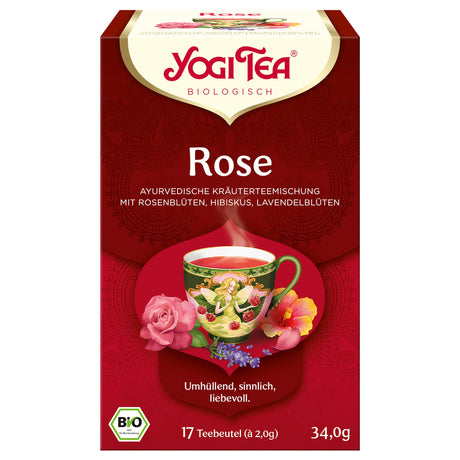 Bio Rose Teemischung, 34 g - YOGISHOP