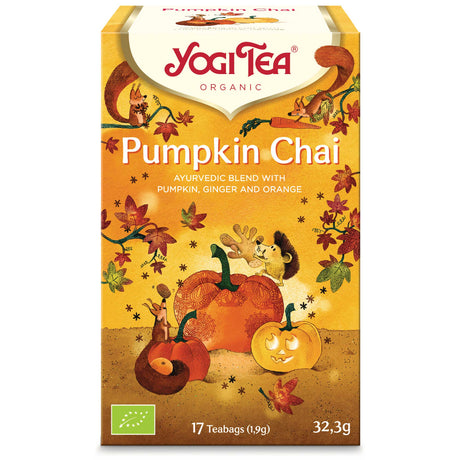 Bio Pumpkin Chai Teemischung, 32,3 g - YOGISHOP