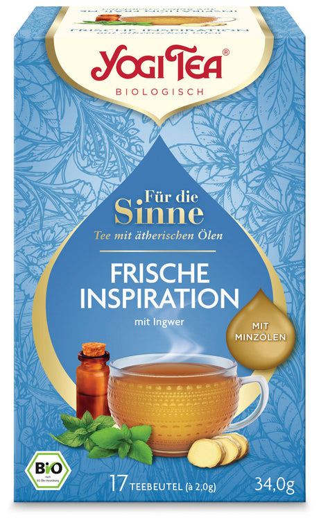 Bio Für die Sinne - Frische Inspiration Teemischung, 34 g - YOGISHOP