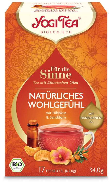 Bio Für die Sinne - Natürliches Wohlgefühl Teemischung, 34 g - YOGISHOP