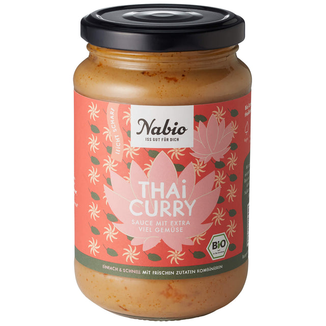 Bio Asia Sauce Thai Curry mit extra viel Gemüse, 325 ml - YOGISHOP