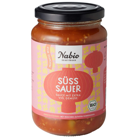 Bio Asia Sauce süß-sauer mit extra viel Gemüse, 325 ml - YOGISHOP