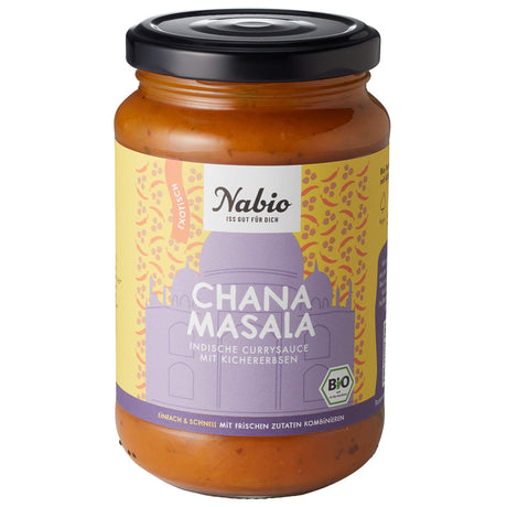 Bio Asia Sauce Chana Masala indische Currysauce mit Kichererbsen, 325 ml - YOGISHOP