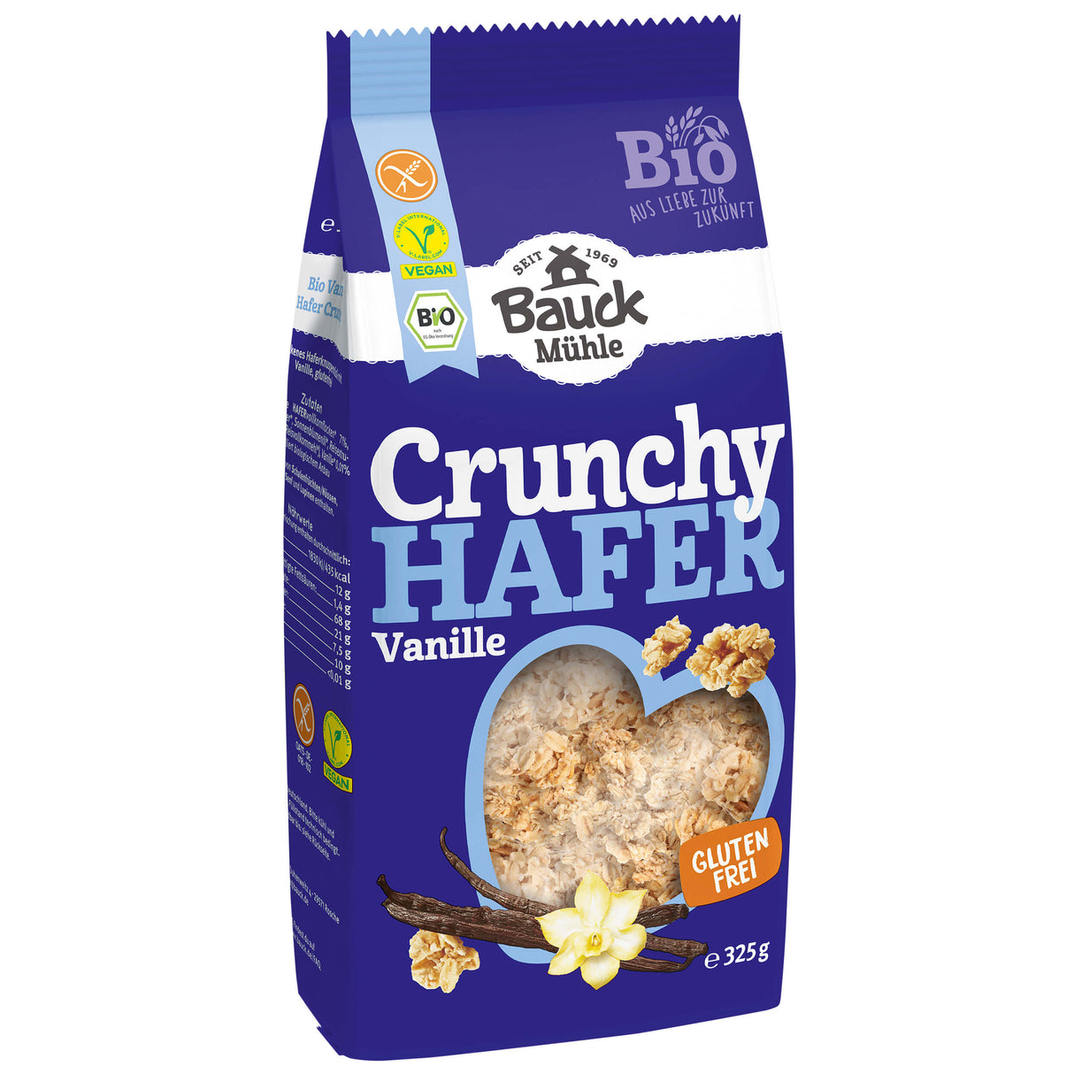 Bio Hafer Crunchy Basis glutenfrei, 325 g - YOGISHOP