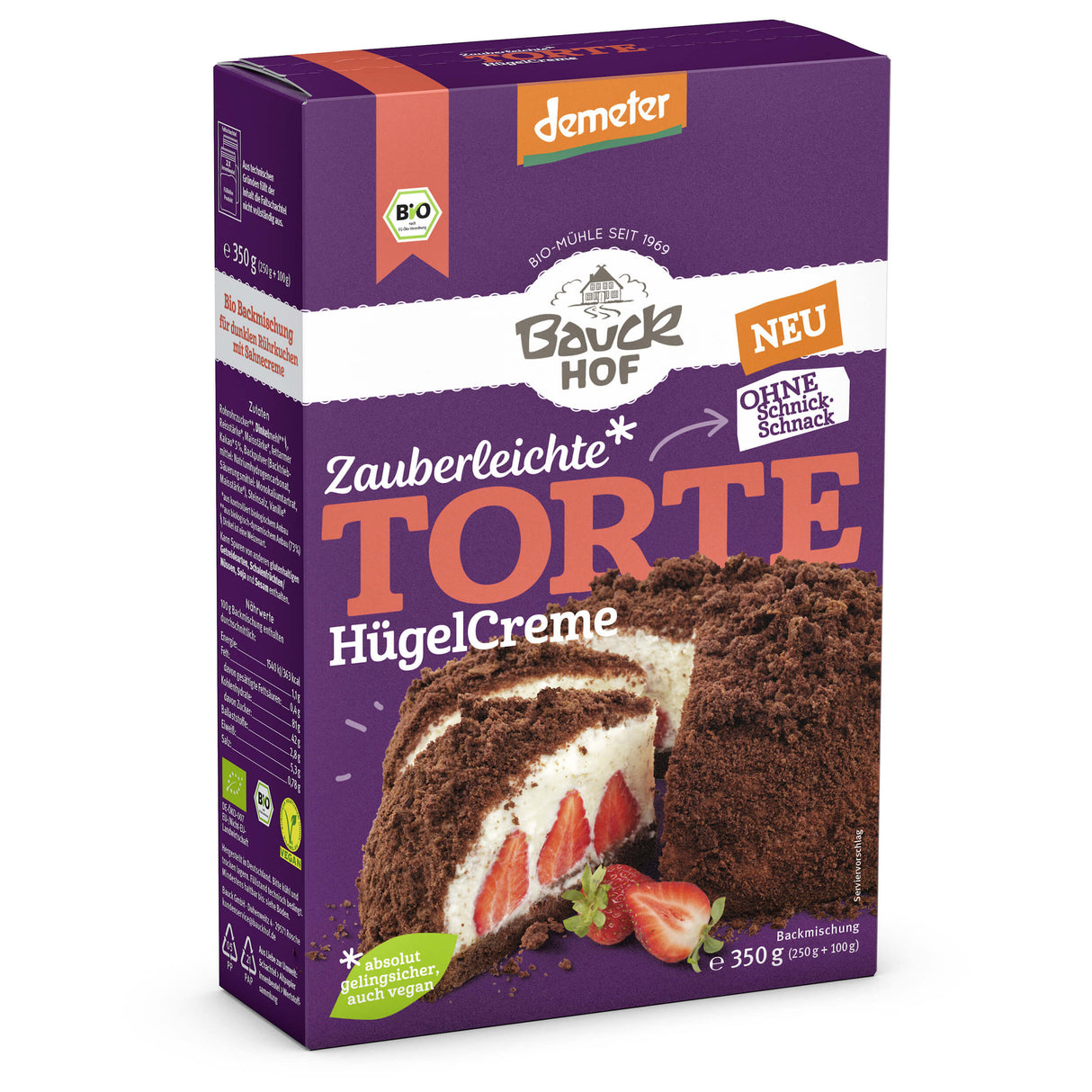 Bio Backmischung Hügel Torte demeter, 350 g - All-Bio Naturkost