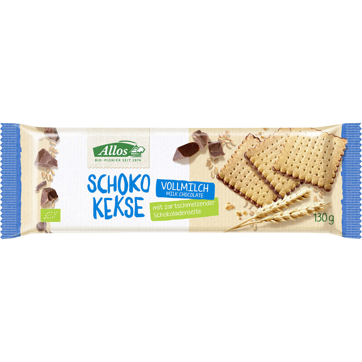 Bio Choco Kekse Vollmilch, 130 g - YOGISHOP