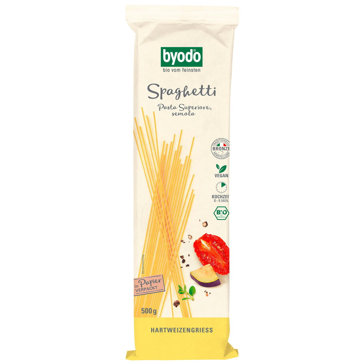 Bio Spaghetti semola, 500 g