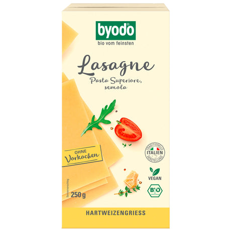 Bio Lasagne semola, 250 g - YOGISHOP