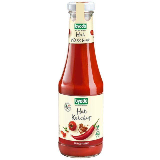 Bio Hot Ketchup, feurig-scharf, 0,5 l - YOGISHOP