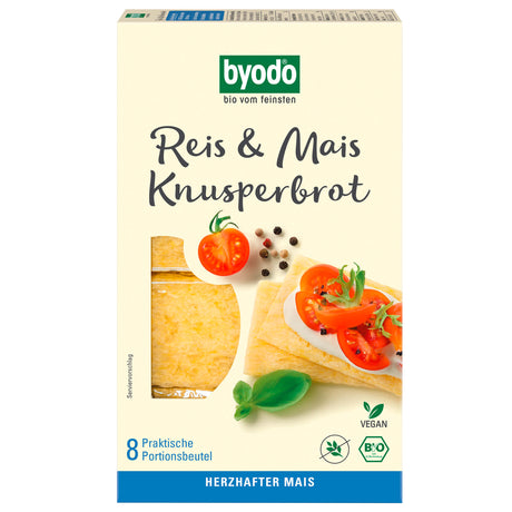 Bio Reis und Mais Knusperbrot, 160 g - YOGISHOP