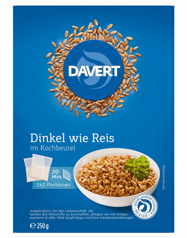 Bio Zart-Dinkel - Kochbeutel, 250 g - YOGISHOP