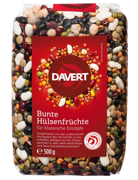 Bio Bunte Hülsenfrüchte, 500 g - YOGISHOP