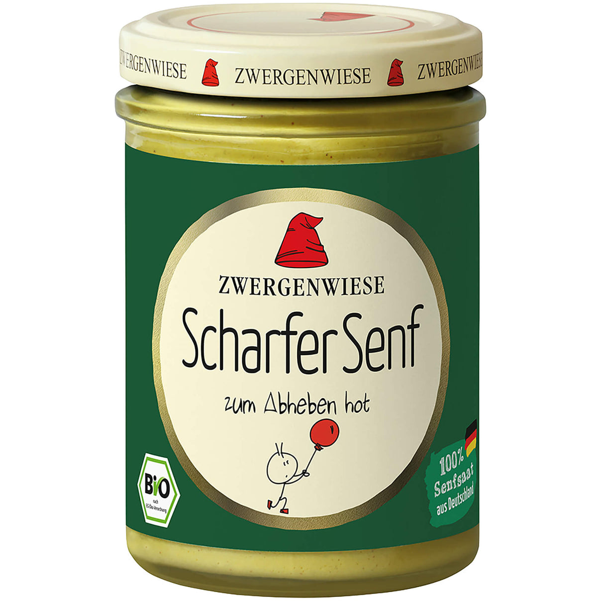 Bio scharfer Senf, 160 ml - YOGISHOP