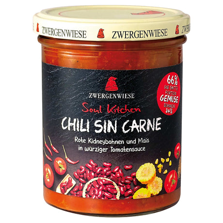 Bio Soul Kitchen Chili sin Carne, 370 g - YOGISHOP