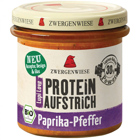 Bio LupiLove Protein Paprika-Pfeffer Aufstrich, 135 g - YOGISHOP