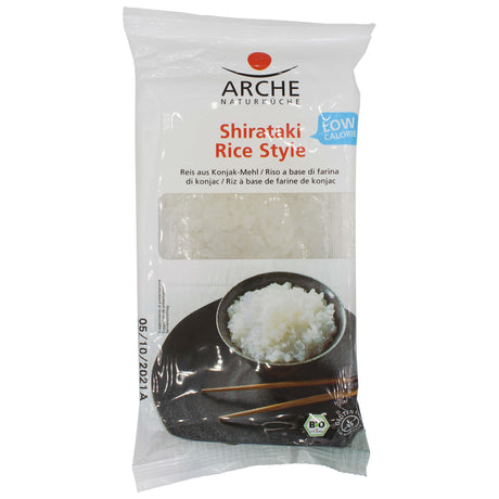 Bio Shirataki Rice-Style Konjak-Nudeln, glutenfrei, 294 g