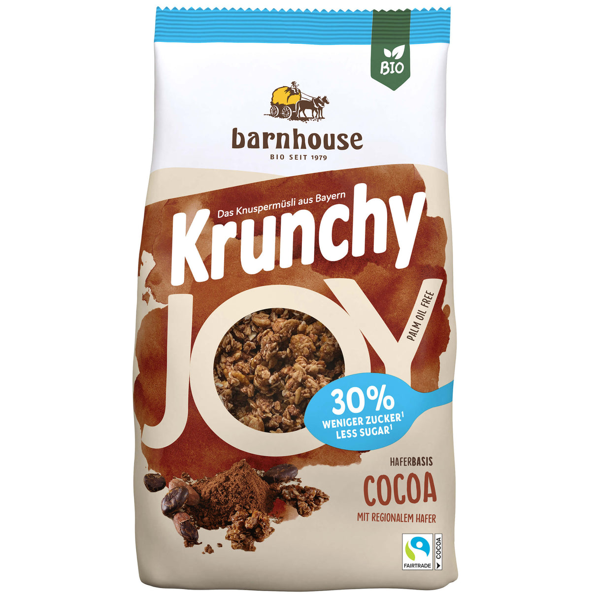 Bio Krunchy Joy Cocoa, 375 g - YOGISHOP