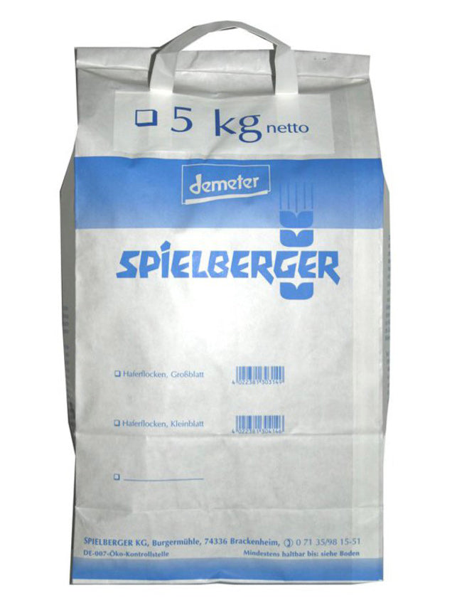 Bio Haferflocken Kleinblatt, 5 kg - All-Bio Naturkost