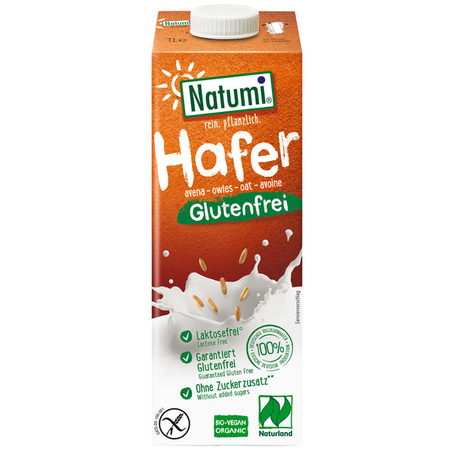 Bio Haferdrink natur glutenfrei, 1 l - YOGISHOP