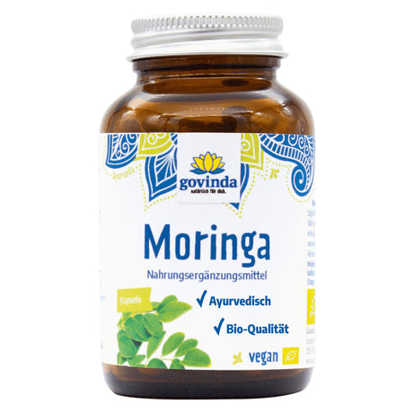 Bio Moringa Kapseln, 45 g - All-Bio Naturkost