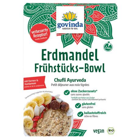 Bio Erdmandel-Frühstücks-Bowl "Chufli Ayurveda", 500 g - All-Bio Naturkost