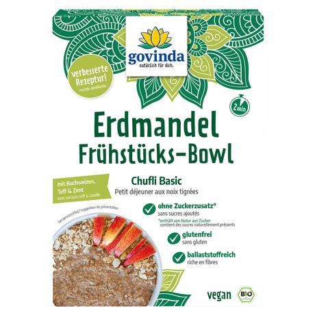 Bio Erdmandel-Frühstücks-Bowl "Chufli Basic", 500 g - YOGISHOP