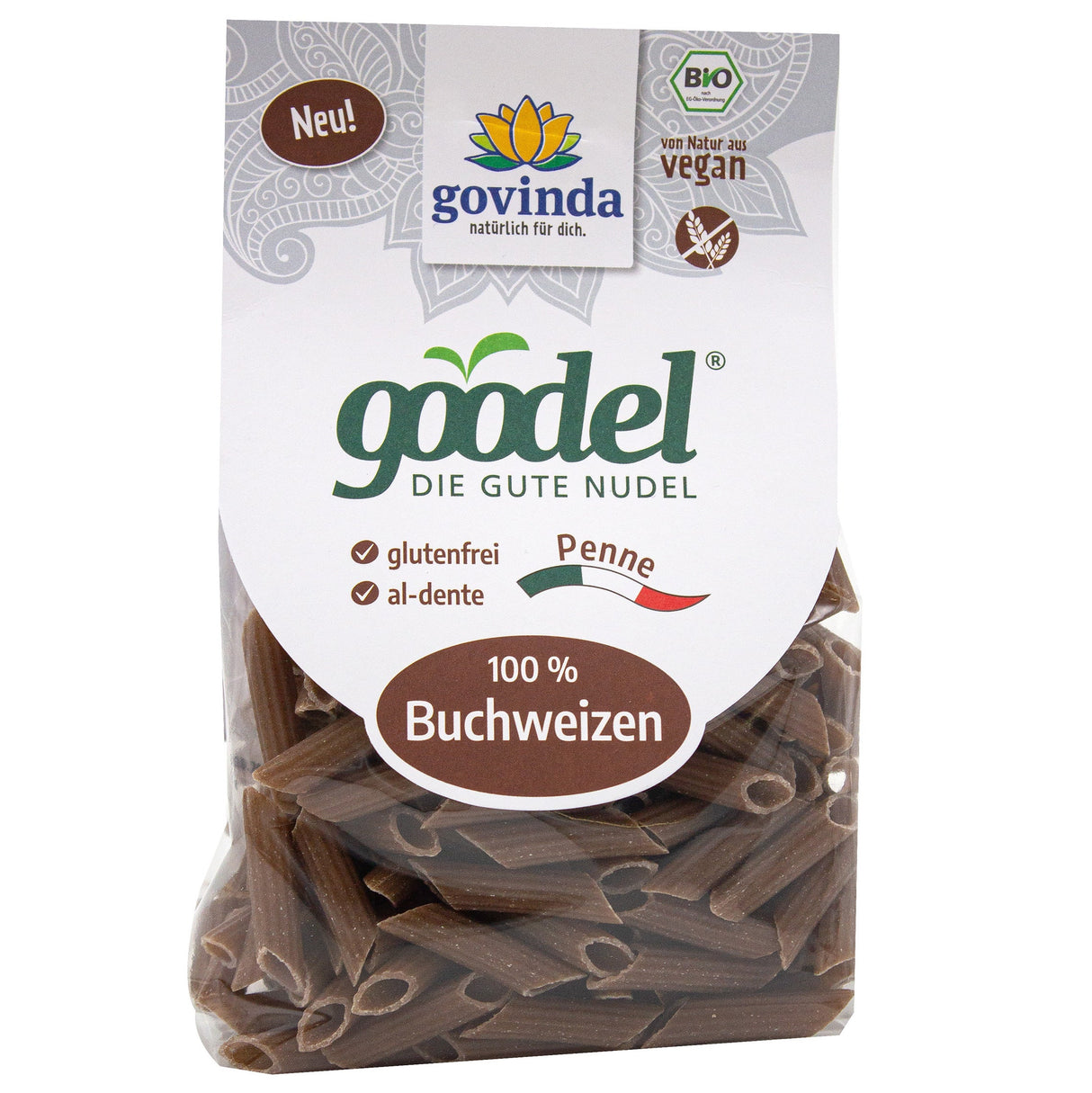 Organic Goodel Penne Buckwheat (100%), 250 g