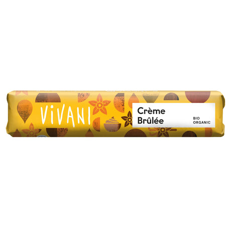 Bio Crème Brûlée Riegel, 40 g - All-Bio Naturkost